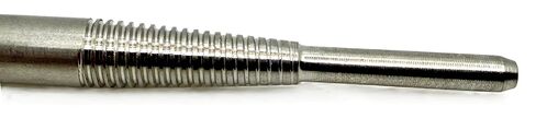 M-9X5 M-9 Standard Tapered Type Mandrels for Cartridge Rolls, 2-3/4" Overall Length, 1/4" x1" Shank x 1/8"x1" Pilot (Pack of 5) in Saudi Arabia