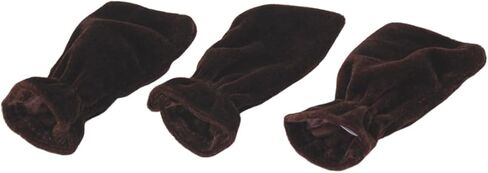 3pcs Plush Velvet Piano Pedal Covers Protective Foot Pads for Sustain Pedal Non-Slip and Soft Fabric for Grand and Upright Pianos in Saudi Arabia
