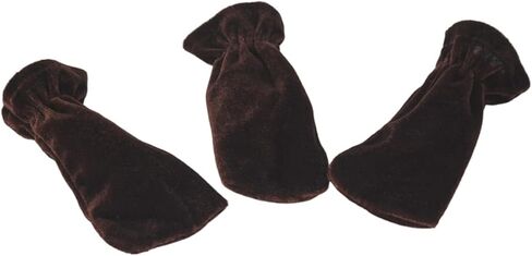 3pcs Plush Velvet Piano Pedal Covers Protective Foot Pads for Sustain Pedal Non-Slip and Soft Fabric for Grand and Upright Pianos in Saudi Arabia