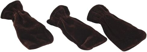 3pcs Plush Velvet Piano Pedal Covers Protective Foot Pads for Sustain Pedal Non-Slip and Soft Fabric for Grand and Upright Pianos in Saudi Arabia