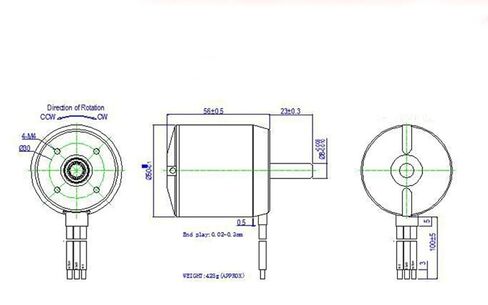 حزام المحرك 270KV 2300 واط للوحة التزلج الكهربائية مع مستشعر القاعة محرك بدون فرشاة مقاوم للغبار لتقوم بها بنفسك لوح التزلج الكهربائي in Kuwait