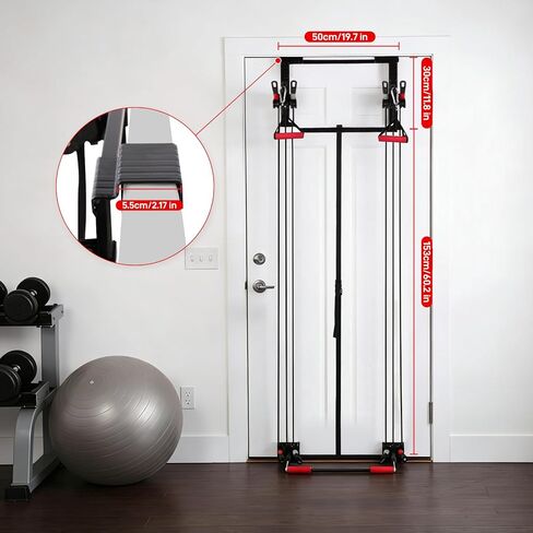 معدات تمرين كمال الأجسام الكاملة من Door Gym، مجموعة أربطة مقاومة لتمارين اللياقة البدنية، برج الجسم لفقدان الوزن in Kuwait