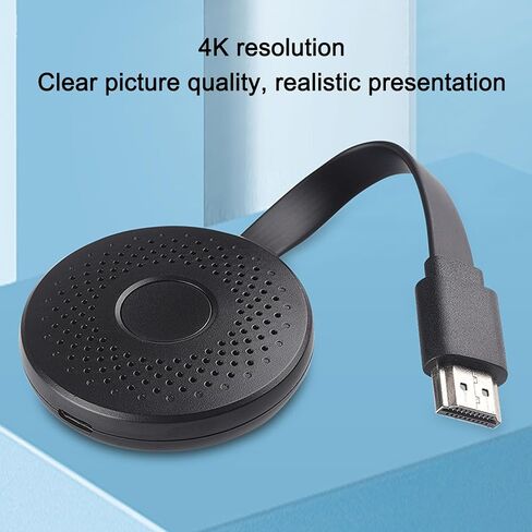 محول دونجل للعرض 4K، جهاز استقبال انعكاس الشاشة لواجهة الوسائط المتعددة عالية الدقة مع Miracast، لنظام Android iOS OS X WINS10 in Kuwait