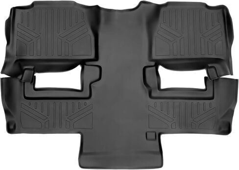 SMARTLINER Custom Fit Floor Mats 2 Rows and Cargo Liner Set for 2007-2010 Chevrolet Tahoe in Saudi Arabia
