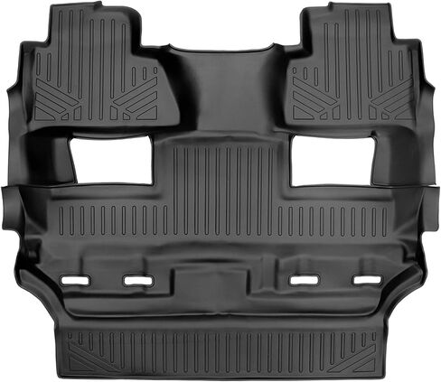 SMARTLINER Custom Fit Floor Mats 2 Rows and Cargo Liner Set for 2007-2010 Chevrolet Tahoe in Saudi Arabia
