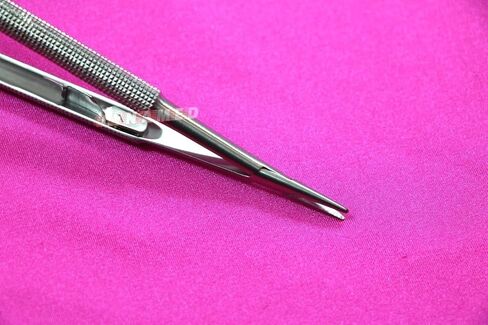 Premium German Castroviejo Micro Needle Holder Straight TIP TC 6 Inches Dental Instruments CYNAMED in Kuwait