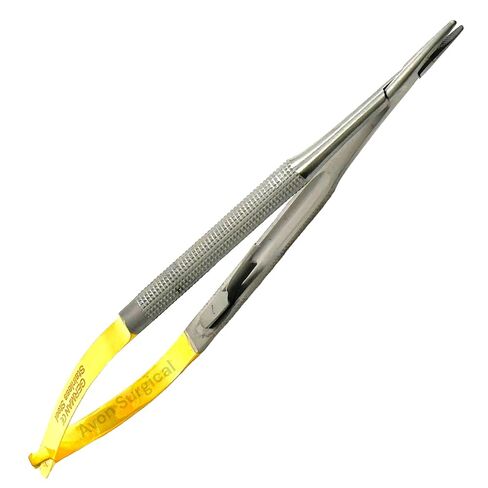 Premium German Castroviejo Micro Needle Holder 6 inches Straight with Tungsten Carbide Inserts with Lock in Saudi Arabia