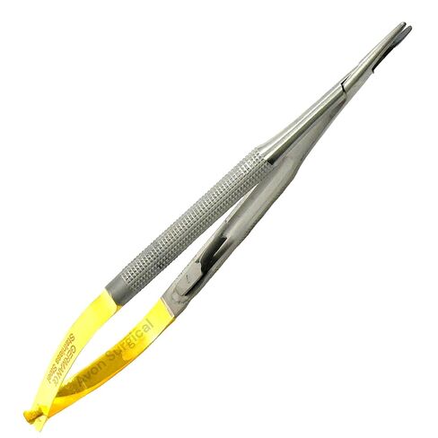 Premium German Castroviejo Micro Needle Holder 6 inches Straight with Tungsten Carbide Inserts with Lock in Saudi Arabia