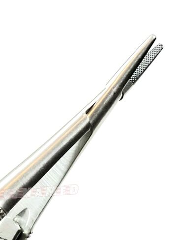 Castro Viejo Micro Needle Holder Needle Drive Straight 15 cm 6 inches withTungsten Carbide Inserts Tip with Lock Premium German Set of 2 Each in Kuwait