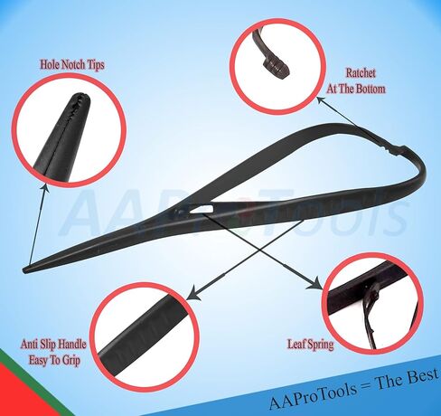 Dental Mathieu Hole Notch Tip Needle Holder Forceps 14cm Grooved Ligature Elastic Placement Orthodontic Pliers Inserting Elastics Gripping Wires Full Black in Saudi Arabia