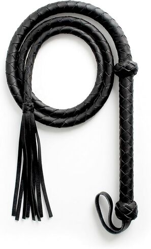 سياط حصان من BROSAG للتدريب، سوط من الجلد الصناعي لرياضة الفروسية، ملحق ركوب طويل 59 بوصة لترويض الخيل in Kuwait