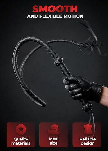 سياط حصان من BROSAG للتدريب، سوط من الجلد الصناعي لرياضة الفروسية، ملحق ركوب طويل 59 بوصة لترويض الخيل in Kuwait