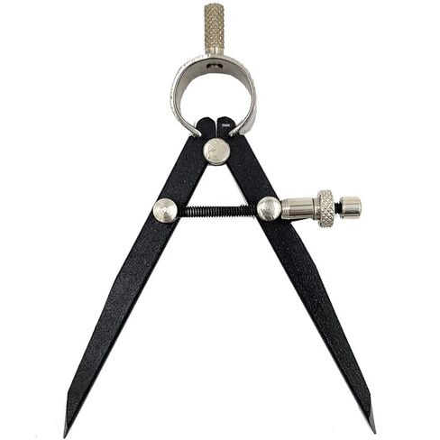 German Style Compass Divider 3" Fine Point Precision Measuring for Jewellery Marking, Scribing, Craftsman, Architect,Artist,Carpenter Divider Calipe in Saudi Arabia