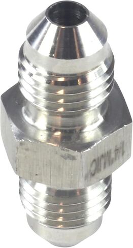 HFS(R) 1/4 "JIC ذكر x 1/4" JIC ذكر مضيئة الاتحاد أنبوب تجهيزات أنابيب مستقيم الفولاذ المقاوم للصدأ 304 in Saudi Arabia