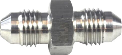 HFS(R) 1/4 "JIC ذكر x 1/4" JIC ذكر مضيئة الاتحاد أنبوب تجهيزات أنابيب مستقيم الفولاذ المقاوم للصدأ 304 in Saudi Arabia