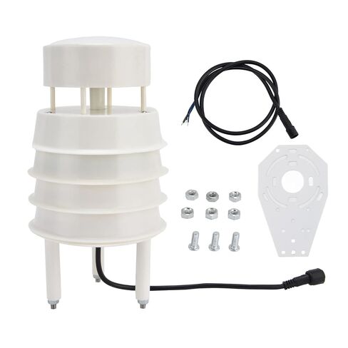 كاشف درجة الحرارة والرطوبة صغير 485 مستشعر اتجاه الرياح المتكامل بالموجات فوق الصوتية 10 ~ 30 فولت يمكن تركيب البوصلة والأجهزة ذات التصميم المتكامل in Kuwait