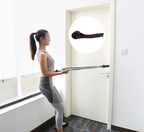 3 PCS Resistance Bands Door Anchor Attachment Secure Door Anchor Heavy Duty Door Anchor for Resistance Bands Door Jamb Anchor Fitness Workout Band Door Anchor in Kuwait