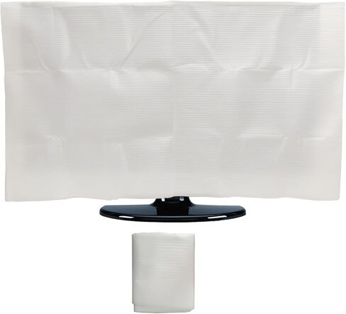 2 حزمة الرغوة غطاء تلفزيون شاشة تلفزيونية يناسب ما يصل إلى 36 "H × 65" تلفزيون شاشة مسطحة ، يناسب ما يصل إلى 60-65 بوصة التلفزيون ، لحماية التلفزيون أثناء نقل المنزل أو التجديد والتخزين in Kuwait