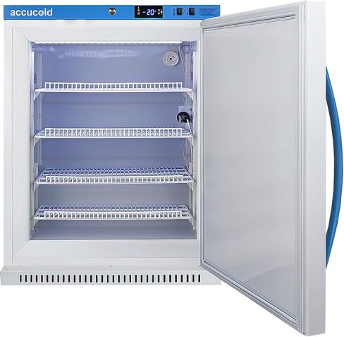 Accucold AFZ5PVBIADADL2B Vaccine Freezer; 3.88 cu.ft Capacity; Manual Defrost; ADA Compliant; Resettable Min/Max Display; Digital Data Logger (DDL) Included; Interior Light; Adjustable Temperature in Saudi Arabia
