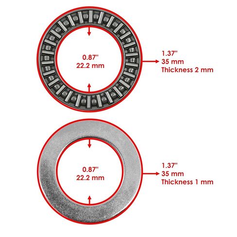 Replacement for Swing Arm Thrust Bearing with Oil Seal for Yamaha WR426F 2001-2002 Mod-C26C-51679 in Saudi Arabia