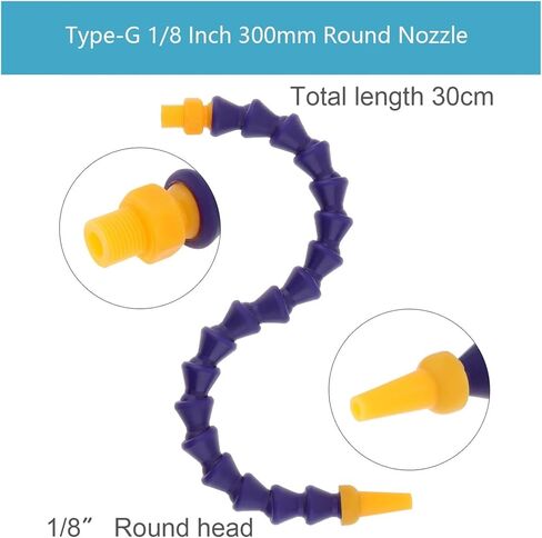 cnc milling machine mist cooling. 1 PCS 1/4 1/2 3/8 Inch with Flat/Round Head Nozzle(1/8 * 30CM Round Nozzle) in Kuwait
