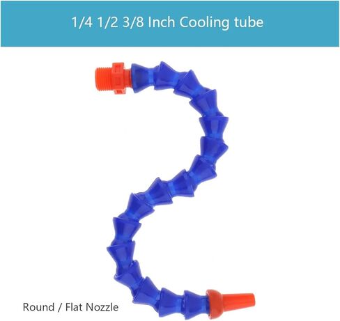 cnc milling machine mist cooling. 1 PCS 1/4 1/2 3/8 Inch with Flat/Round Head Nozzle(1/8 * 30CM Round Nozzle) in Kuwait