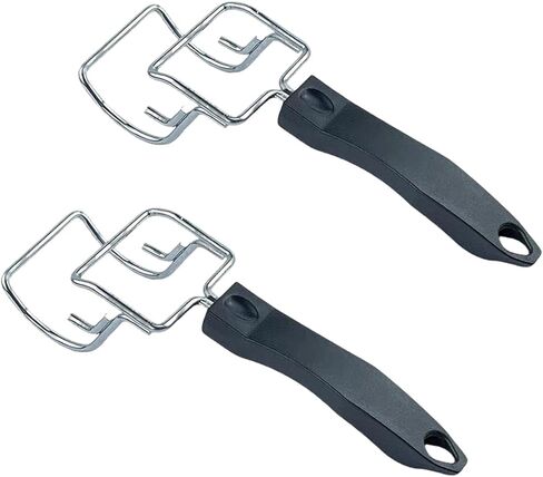 2 Pcs Air Fryer Convection Toaster Oven Tray Extractor,Oven Rack Pull Tool,Oven Clip,for Air Fryer and Toaster Oven in Kuwait