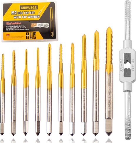 5/16"-18 UNC Thread Tap, Ti-Coated M2 HSS 5/16x18 UNC Thread Milling Tap Right Hand in Kuwait