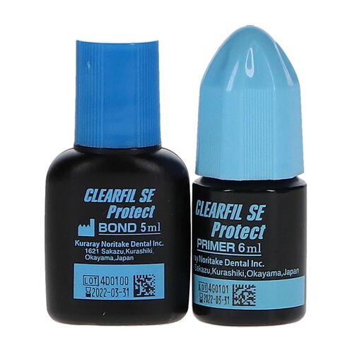 مجموعة قيمة لعامل ربط الأسنان من Kuraray 2872EU Clearfil SE Protect Bond ذاتي الحفر in Kuwait