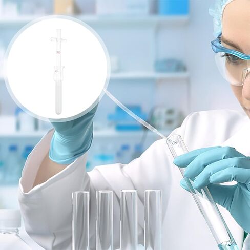 PRETYZOOM قطعتان من أداة تجانس المناديل الزجاجية للتجارب العلمية ومستلزمات المختبرات لتعزيز التجربة in Saudi Arabia