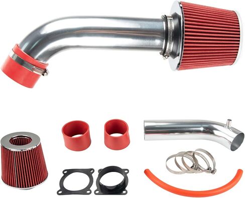 Cold Air Intake Kit with Filter Heat Shield for 2013 2014 2015 2016 2017 2018 Altima (Red) in Kuwait