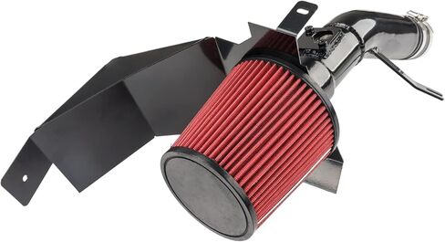 Cold Air Intake Kit with Filter Heat Shield for 2013 2014 2015 2016 2017 2018 Altima (Red) in Kuwait