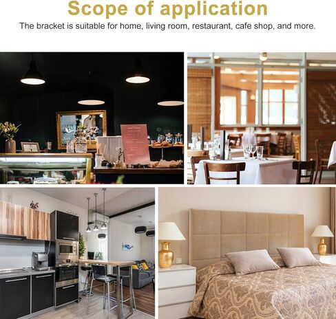 Luxshiny Double-Layer Ring Lampshade Frame 9.84 Inch E27 Chandelier Holder Wire Lampshade Bracket for Home Office Cafe Ceiling Light Accessory in Kuwait