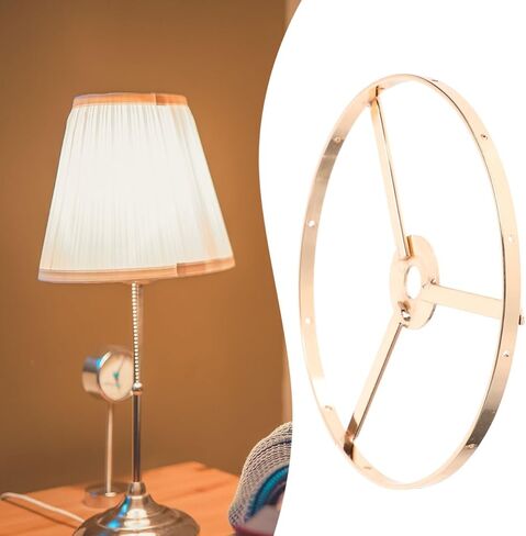 Shade Holder Lampshade Rings Diy Pendant Lamp Ring Chandelier Frame Diy shade Frame s Shade Chandelier Iron Shelf Double Layer E27 in Saudi Arabia