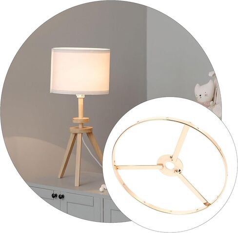 Shade Holder Lampshade Rings Diy Pendant Lamp Ring Chandelier Frame Diy shade Frame s Shade Chandelier Iron Shelf Double Layer E27 in Saudi Arabia