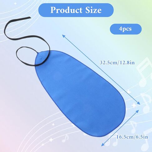 4PCS Clarinet Cleaning Cloth, Cleaning Cloth for Inside Tube Clarinet Swab Cloths CleaningSwab for Clarinets Piccolo Flute Saxophone in Saudi Arabia