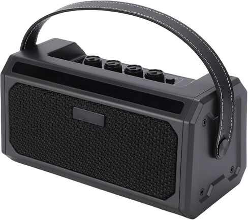 10W Electric Guitar Amplifier Rechargeable Portable Speaker with Headphone Jack USB C Rechargeable Battery for Outdoor Practice Travel, Studio in Saudi Arabia