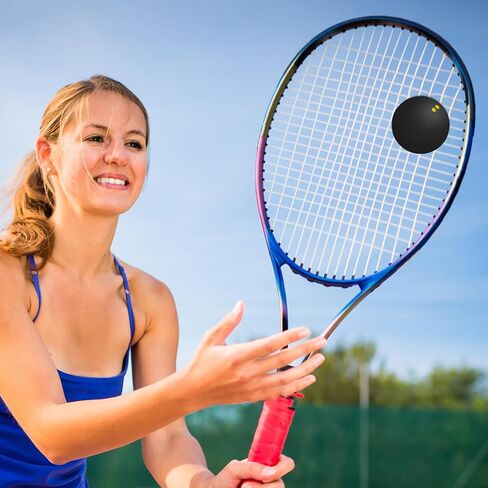 OUNONA 3pcs Double Yellow Dot Squash Balls Rubber 38-40mm Slow Speed Training Practice Sports Competition Squash Equipment for Beginners and Professionals in Kuwait