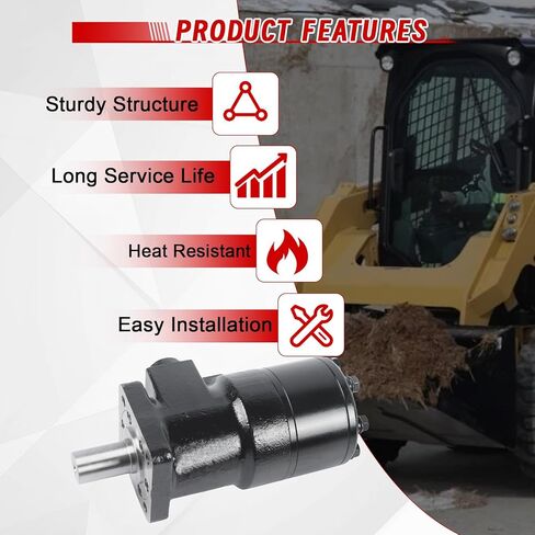 مجموعة المحرك الهيدروليكي، 101-1014 1011014 101-1014-009 1011014009 قطعة واحدة لاستبدال محرك Gerotor الهيدروليكي لسلسلة Eaton Char-Lynn H in Kuwait