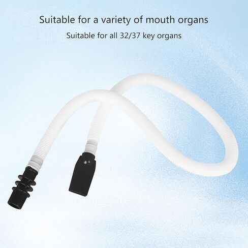 Melodica Flexible Tube Pianica With Long & Short Mouthpiece Replacement Flexible Tube Instrument Part Accessories in Saudi Arabia