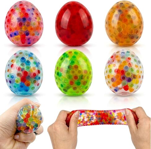12 حزمة بيض عيد الفصح يملأ الكرة ألعاب تململ ، بيض عيد الفصح. in Kuwait