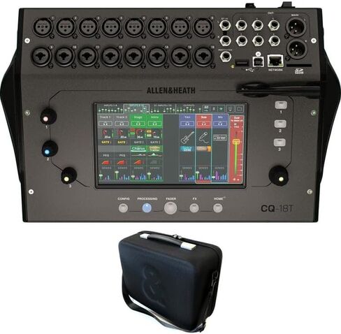 Allen & Heath CQ-18T 16-channel Digital Mixer with Padded Carry Bag in Kuwait