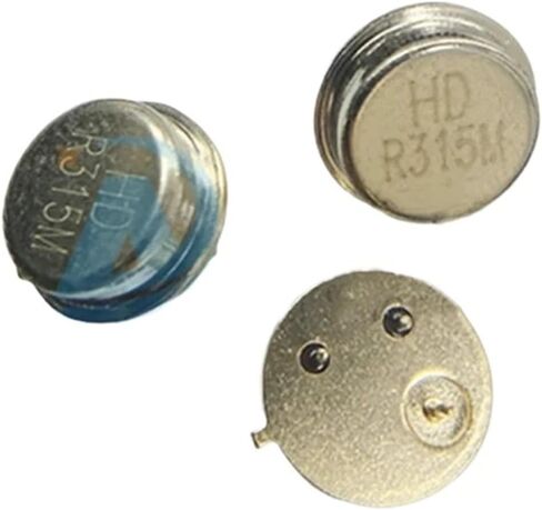 (10 قطعة) HDR315M 315MHZ R315M مقياس صوتي عن بعد انبعاث كريستال مذبذب TO39 R315M رأى ترايبود دائري مرنان in Kuwait