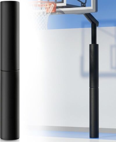 72" Tall Basketball Pole Padding Encircling Round Poles Safety Pole Pads for Player Protection Waterproof Cloumn Pads for Gym Playground, All Weather in Saudi Arabia