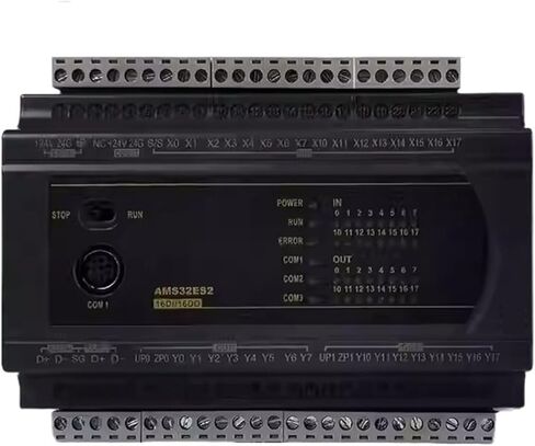 1 قطعة وحدة تحكم قابلة للبرمجة ES2 16/24/32/40/60 200R/200T(AMS-32ES200T 24VDC) in Kuwait