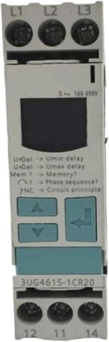 3UG4615-1CR20 3UG46151CR20 مرحل رقمي لولبي لجهد إمداد ثلاثي الطور قابل للتوصيل in Kuwait