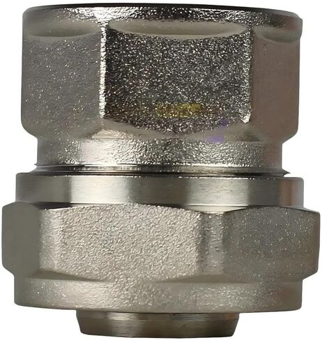M8007 Air Compressors Straight Tube Fitting - for Maxline Compressors air system- 3/4" FNPT x 3/4" piping fitting Replacement- 175PSI at 70°F -40°F to 140°F Double O-Ring Silver- Air Compressor Parts in Saudi Arabia