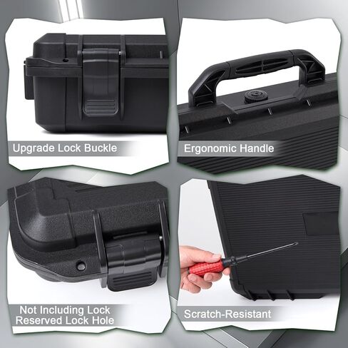 حافظة صلبة لجهاز Denon DJ Prime GO/Prime GO+ | حقيبة حمل واقٍ للتخزين مع إسفنج EVA | متوافق مع غطاء الكمبيوتر (البولي كربونات). in Kuwait