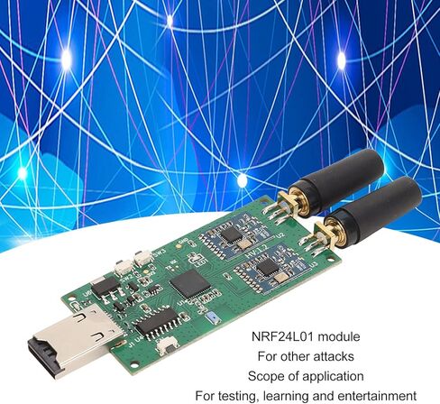 محول لوحة وحدة التردد اللاسلكي Evil Crow RF V2 2.4 جيجا هرتز مع وحدتين CC1101 لجهاز استقبال الإشارة، وجهاز الإرسال، والهجوم، وتحليل URH، وسرقة الماوس، واختبار النطاق in Saudi Arabia