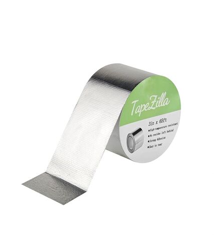 Aluminum Foil Tape 3In x 66Ft, Duct Tape Heavy Duty High Temperature Tape Waterproof for Dryer,Vent,Ductwork,Fireplace in Saudi Arabia